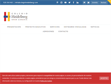 Tablet Screenshot of heidelbergschule.com